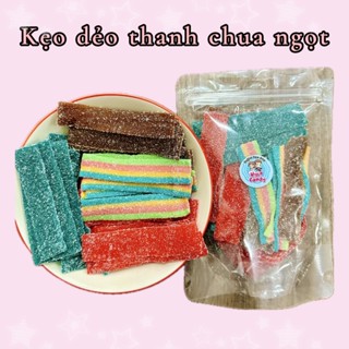 Túi Zip 200g Kẹo Dẻo Thanh Chua Ngọt, Kẹo Dẻo Phủ Đường, Hương Vị Thơm Ngon, Dễ Ăn, Bánh kẹo Tết 2026