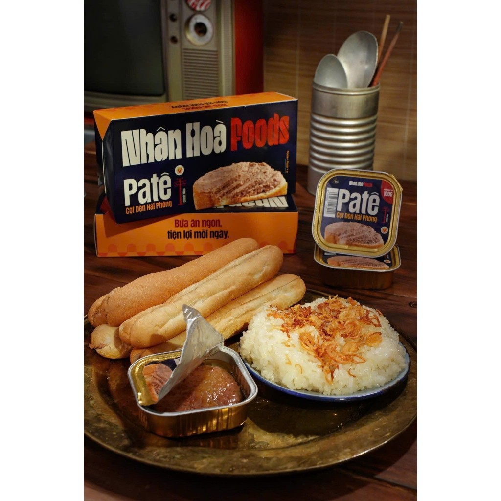 Pate cột đèn Hải Phòng Nhân Hòa Foods [Hà Nội giao hỏa tốc] - Ảnh 2