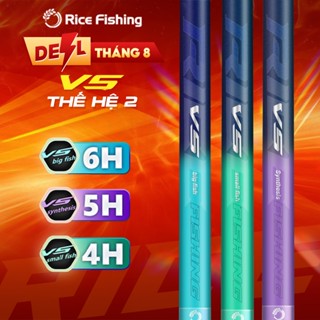 Cần câu đài RICE FISHING V5 Rice Fishing carbon cao cấp câu cá tổng hợp câu cảm giác tốt hơn