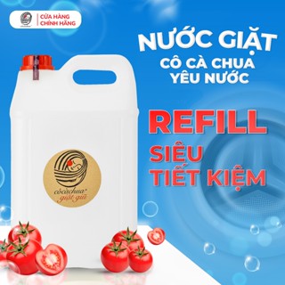 [ 10L ] Refill Nước Giặt Đồ Lót, Quần Áo Trẻ Em Thiên Nhiên Cô Cà Chua Yêu Nước Đậm Đặc An Toàn Cho Da Nhạy Cảm YN