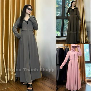    Áo chống nắng hai lớp  áo chống nắng  2 lớp tay và thân áo  chống tia UV Huyen Thanh Shopp 