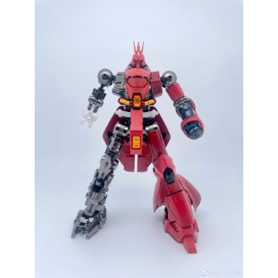 mô hình khung xương kim loại metal frame MG 1/100 Sazabi ban.dai daban phụ kiện | tunghondaGamer