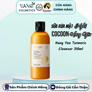 Sữa Rửa Mặt Nghệ Hưng Yên Cocoon 310ml Sữa Rửa Mặt Nghệ Cocoon Turmeric Cleanser 