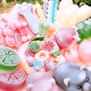  Kẹo Sáp Trái Cây Nhiều Vị Hình – Nhân Siro Chảy Siêu Ngon | Kẹo Sáp Ong Ăn Vặt Hot Trend HOÀN THẠCH STORE 