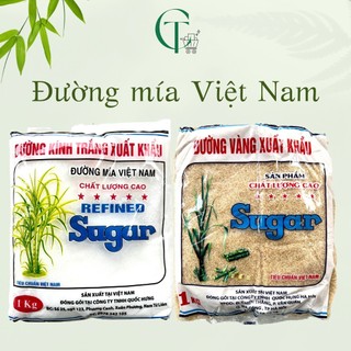  Combo 10 gói đường trắng đường vàng chất lượng cao gói 850g 