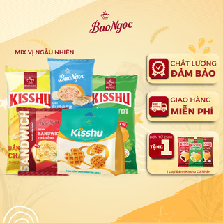   Combo 5-15 vị   Bánh mì Bảo Ngọc  bánh mì tươi bông lan bánh sandwich burger bánh mì tiện lợi 