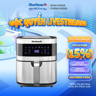 [LIVE] Nồi Chiên Không Dầu BlueStone 6.5 Lít 1500W AFB-5885