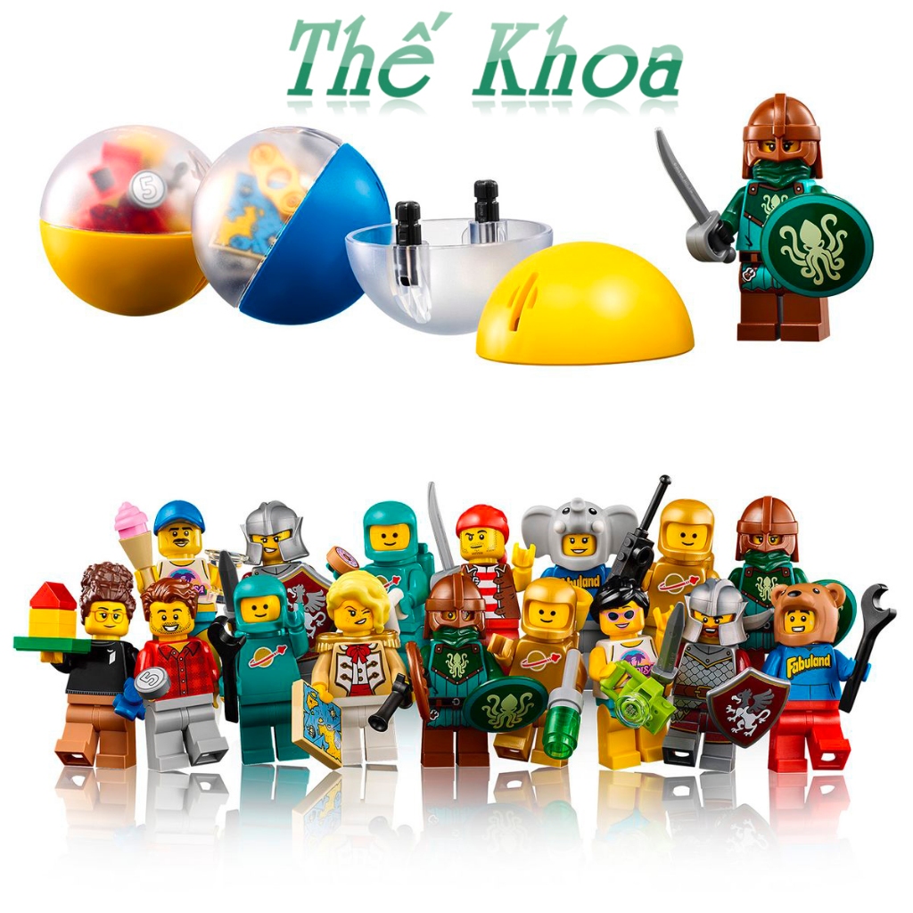 [Tách Set] Nhân Vật set 21358 Chính Hãng