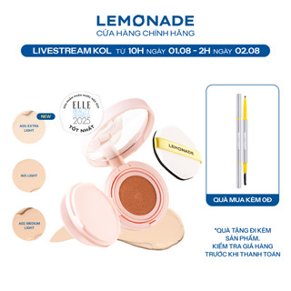 [LIVESTREAM KOL] Combo Lemonade Phấn nước Supermatte 15g & Chì kẻ mày siêu mảnh Micro Eyebrow 0,1g