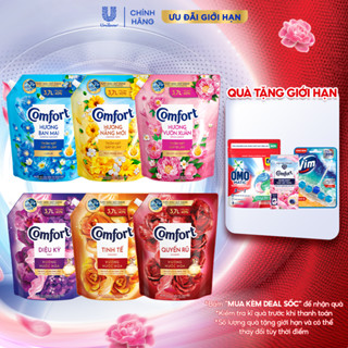 Nước Xả Vải Comfort Thơm Mát Gấp 10 Lần / Hương Nước Hoa 100 Giờ Lưu Hương Túi 3.7L/3.1L