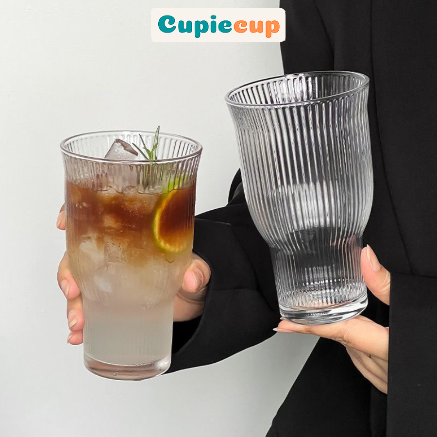 Cốc Thủy Tinh Uống Cafe, Uống Nước, Uống Sữa, Ly Thủy Tinh Thiết Kế Basic CTT103