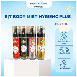  Nước hoa Bodymist HygienC Nam Nữ Toàn Thân Lưu Hương 6 Giờ 105ml  Chai  