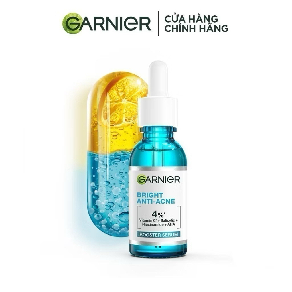Serum Garnier vitamin c + aha + bha