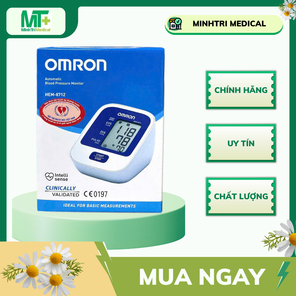 Máy đo huyết áp tự động OMRON HEM-8712