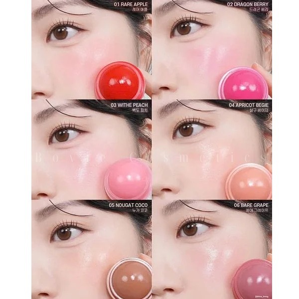 [ HỘP CHIẾT ] Má Hồng Kem Juicy Roll Cheek Dạng Lăn 01 02 03 04 05 06 đủ màu | BigBuy360 - bigbuy360.vn