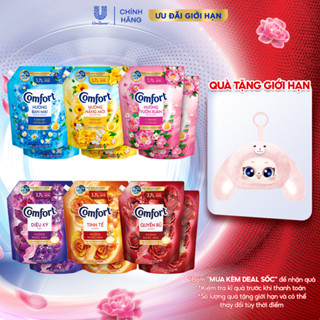 Combo 2 Nước Xả Vải Comfort Thơm Mát Gấp 10 Lần / Hương Nước Hoa 100 Giờ Lưu Hương Túi 3.7L