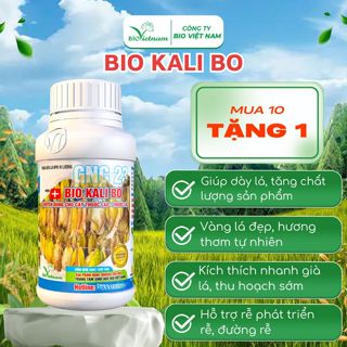  Phân Bón Lá NPK Vi Lượng BIO KALI BO 250ml - Phân Bón Cho Cây Dày Lá Vàng Lá Đẹp Hương Thơm Tự Nhiên 