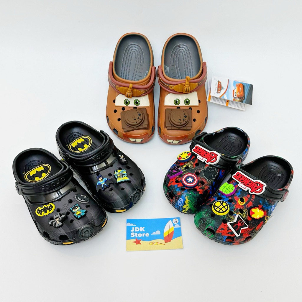 Dép Sục Người Dơi Batman Mater Car Hoạt Hình cho bé trai