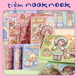 NAM CHÂM TỪ TÍNH MINI thay đồ, phối quần áo búp bê, công chúa phiên bản nhỏ, bỏ túi siêu tiện lợi, dễ thương