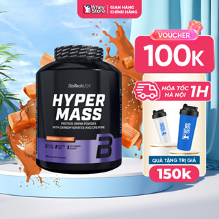 Sữa Tăng Cân Nhanh Cao Cấp BiotechUSA Hypers Mass 8.8lbs Chính Hãng