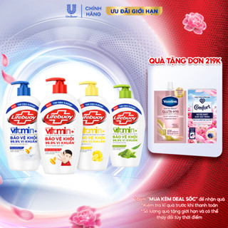 Nước rửa tay Lifebuoy Bảo vệ khỏi vi khuẩn 450gr (Chai)