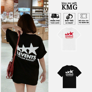 Áo thun nữ in Levents Dream Maker - Áo phông nữ form rộng cổ tròn vải cotton khô phong cách streetwear hot trend