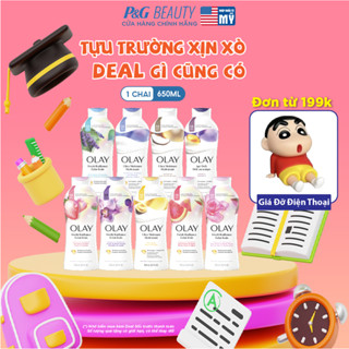 Sữa tắm Olay dưỡng da nhiều mùi hương 650ml