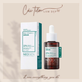  Serum Giúp Dưỡng Trắng Mờ Thâm  Vitamin C Sinh Học Kakadu 22% Neogen Dermalogy -  32g 