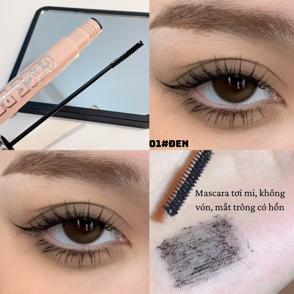 Ảnh 5 của Mascara BEABIAI chuốt lông dài, cong mi tự nhiên, kháng nước, không lem