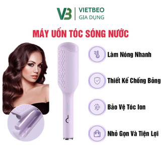 Máy Uốn Tóc Hippie CY768  DIDOOGLT Bốn Cấp Độ Kiểm Soát Nhiệt Độ, Chất Liệu Gốm Bảo Vệ Tóc An Toàn