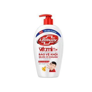  Nước Rửa Tay Lifebuoy Bảo Vệ Diệt Khuẩn  Đỏ  Chai 450g – Sạch Khuẩn An Toàn Cho Cả Gia Đình 