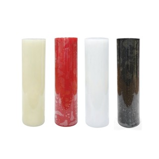   BST Đủ màu  Nến trụ tròn không mùi D5.5H20 Eden Candle FTRAMART EDC0153  5.5 x 20 cm  - Tuỳ chọn màu nến 