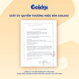 Bỉm Dán GOLDGI Size M ( 66 Miếng 6-11kg ) cao cấp bản Premium 2025