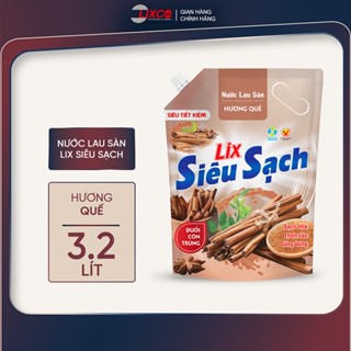 Nước lau sàn siêu sạch hương quế, sáng bóng, thơm lâu, phù hợp với mọi loại sàn nhà - Lixco Việt Nam