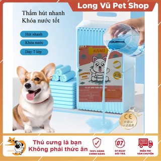 Bịch Tã lót chuồng chó, lót vệ sinh cho chó mèo đi vệ sinh vào khay, chuồng bằng giấy siêu thấm hút