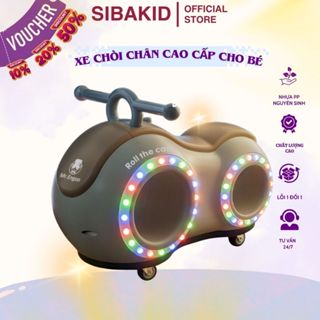 Xe chòi chân cao cấp, Phiên bản xe đua vũ trụ, Có đèn có nhạc siêu xinh, Xe tập đi cho bé 1-3 tuổi