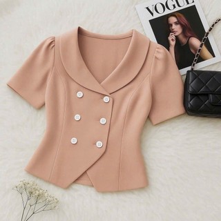 Áo công sở cổ vest có size lớn