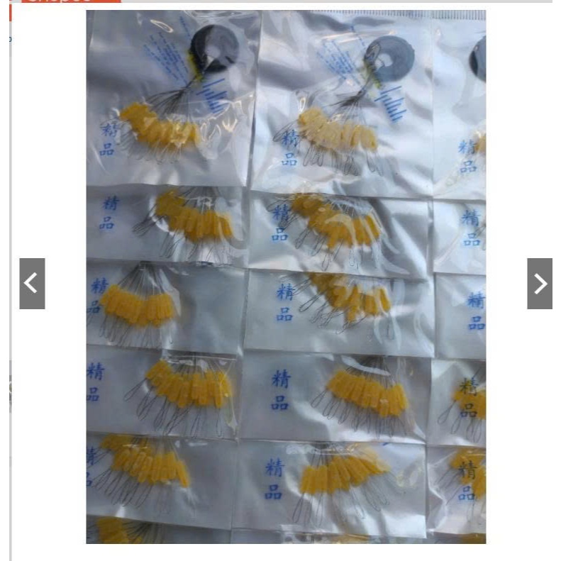 🐠 hạt chặn phao giá rẻ vỉ 20 hạt 🐠