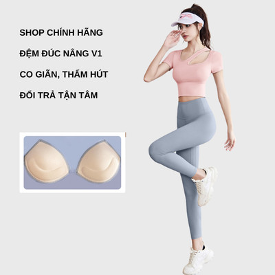 Đồ tập gym nữ LUHAZO set quần áo thể thao yoga pickleball thiết kế lạ mắt có mút ngực MD046(MD012) T4T1