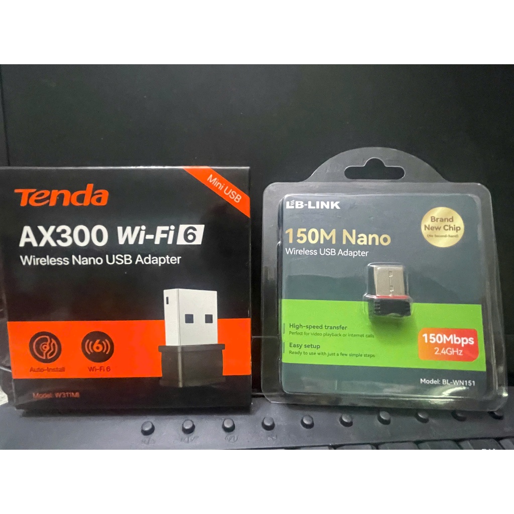 Bộ thu wifi 6 Tenda Ax300 và Lblink 150Mbps dùng cho Pc, laptop