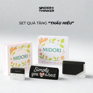 Set Bộ Hộp Quà Tặng Túi THẤU HIỂU Tặng Sinh Nhật Bạn Gái Thân Người Yêu Nữ Mẹ | UNDERTHINKER