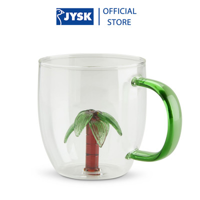 Cốc | JYSK HILMER | thủy tinh | màu trong suốt | Ø8xC9cm | 320ml