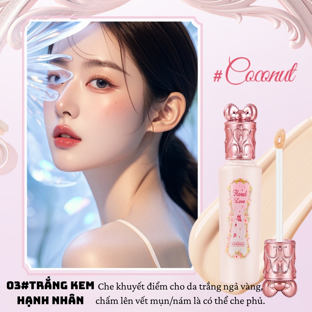 Ảnh 5 của Kem che khuyết điểm BEABIAI bảng triệt sắc làm sáng, che phủ cao, chống nước, lâu trôi