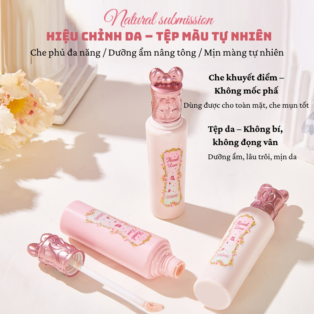 Ảnh 2 của Kem che khuyết điểm BEABIAI bảng triệt sắc làm sáng, che phủ cao, chống nước, lâu trôi