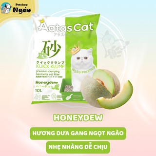 Cát đất sét  Aatas 10L - Cát đất sét Mèo đất sét Bentonite tự nhiên __ ĐẤT SÉT