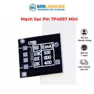 Mạch Sạc Pin TP4057 Mini  Banlinhkien