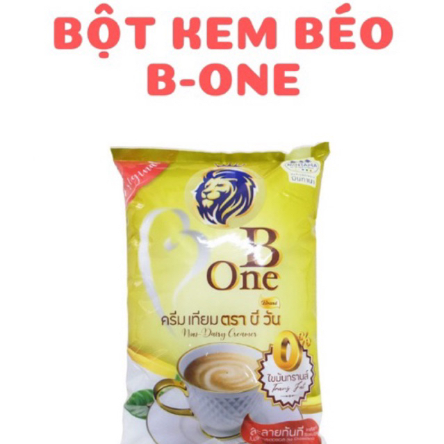 1kg Bột béo B One. Bột kem béo B One thượng hạng, bột béo thái lan, bột béo thực vật pha chế trà sữa