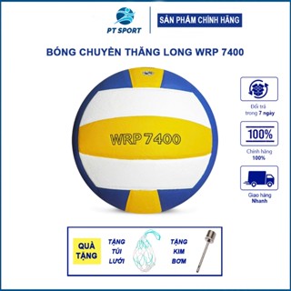Bóng Chuyền Thăng Long WRP 7400 Chính Hãng Da PU Nhung Nhật Đánh Đạt Tiêu Chuẩn Thi Đấu [Tặng Kim]
