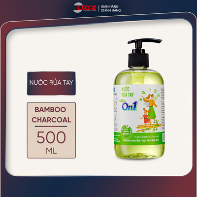Nước rửa tay sạch khuẩn On1 500ml 00326 hương BamBoo Charcoal CH20