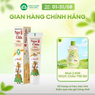 Kem đánh răng dược liệu Ngọc Châu trẻ em trên 6 tuổi 70g